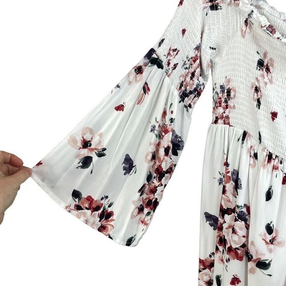 Torrid Modal Lace-up Smocked Off-Shoulder Top Size 2X - Picture 6 of 10